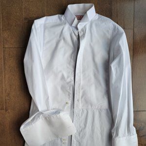 Thomas Pink Collection Evening Classic Fit Tuxedo Shirt